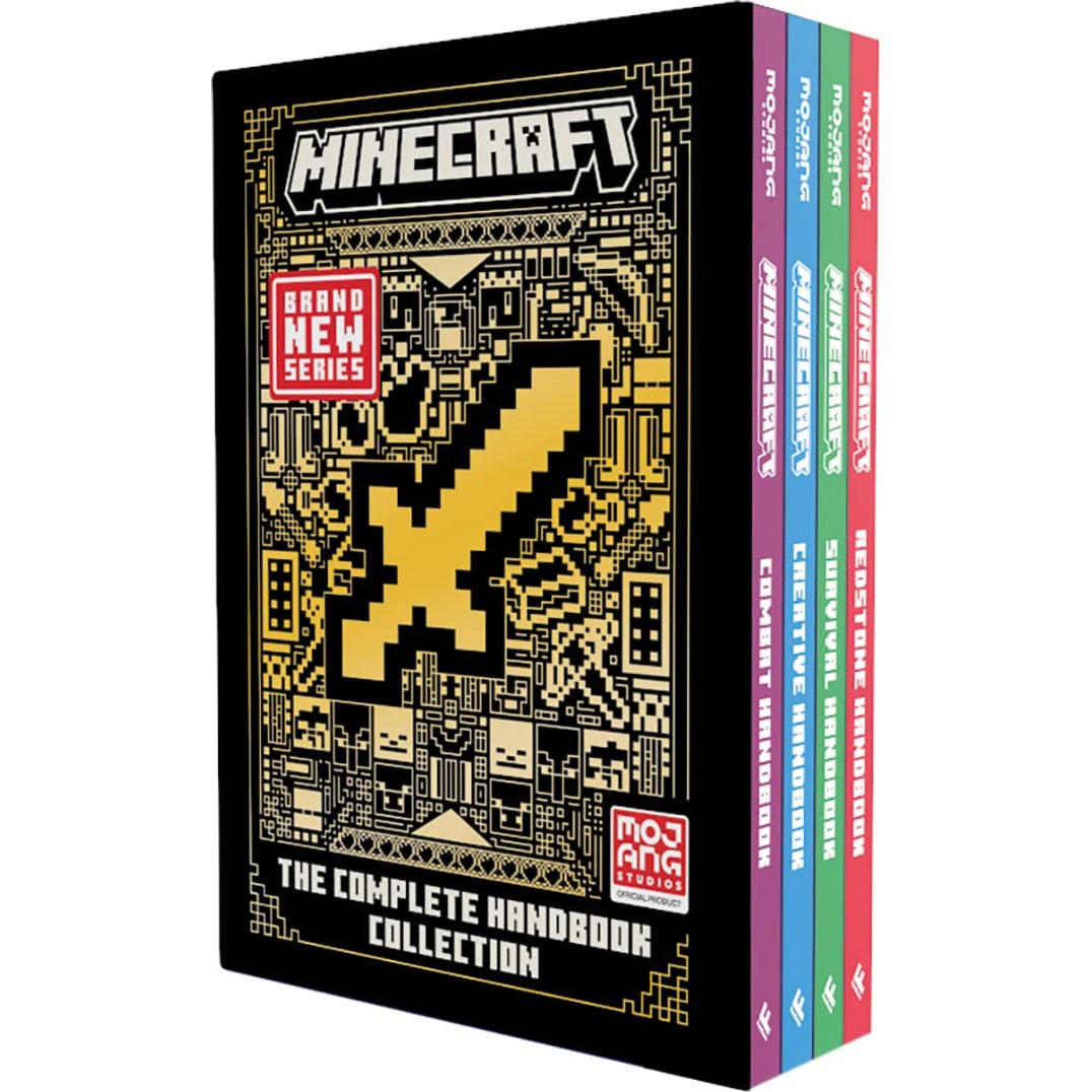 Minecraft: The Complete Handbook Collection 4 Books Box Set Latest