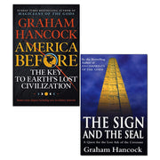 Graham Hancock 2 Books Collection Set (America Before, The Sign And The Seal) - The Book Bundle