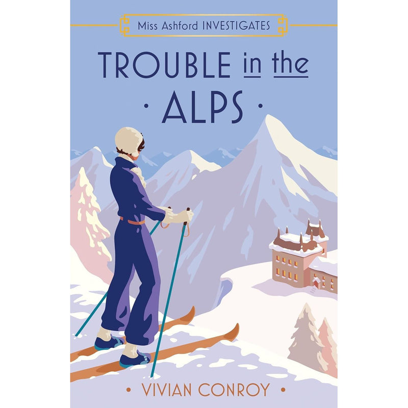 Miss Ashford Investigates Series 6 Books Collection Set By Vivian Conroy (Mystery in Provence, Last Seen in Santorini, A Fatal Encounter in Tuscany,Last Dance in Salzburg,Death on the Rhine and More)