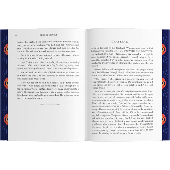 1984: Wilco Classics Sprayed Edge Premium by George Orwell - The Book Bundle