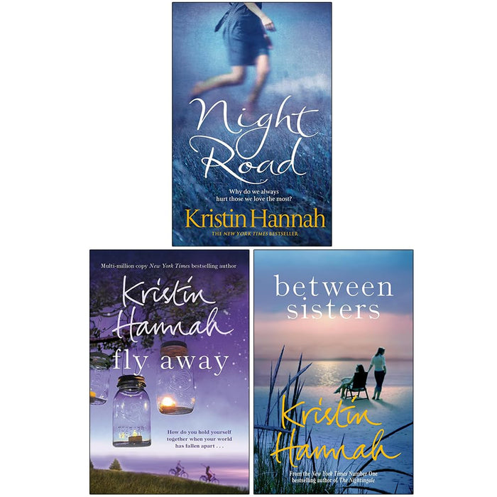 Kristin Hannah Collection 3 Books Set (Night Road, Fly Away & Between Sisters) - The Book Bundle