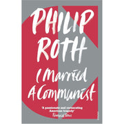 Vintage Philip Roth 3-book collection set featuring American Pastoral, The Human Stain, and I Married a Communist paperbacks.