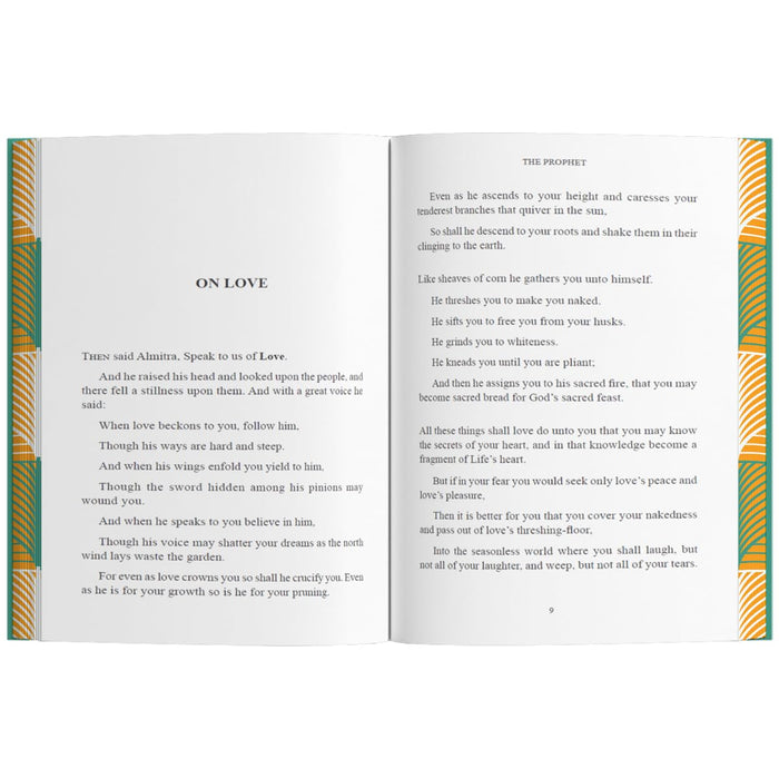 The Prophet by Kahlil Gibran: Wilco Classics Sprayed Edge Premium by Kahlil Gibran - The Book Bundle