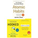 Atomic Habits, Indistractable, Hooked (Hardback) 3 Collection Books Set - The Book Bundle