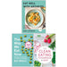 Eat Well with Arthritis [Hardcover], The Way We Eat Now, The Clean Eating Cookbook and Diet 3 Books Collection Set - The Book Bundle