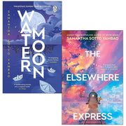 Hardcover collection of Water Moon and The Elsewhere Express by Samantha Sotto Yambao, featuring two fiction books by Transworld Publishers.