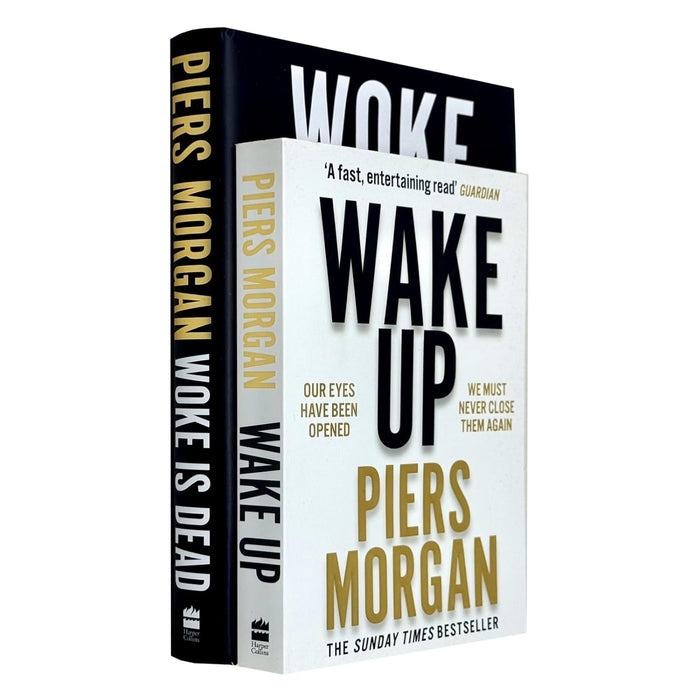 Piers Morgan 2 Books Collection Set (Wake Up & Woke Is Dead) - The Book Bundle