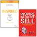 Inspired How to Create Tech Products Customers Love By Marty Cagan & Inspire Influence Sell By Justin Leigh 2 Books Collection Set - The Book Bundle