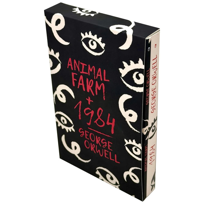 George Orwell 2 Books Collection Set (1984 & Animal Farm) Classic Dystopian Novels