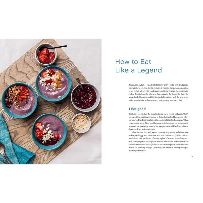 Eat Like a Legend: Delicious, Super Easy Recipes to Perform at Your Peak by Dan Churchill - The Book Bundle