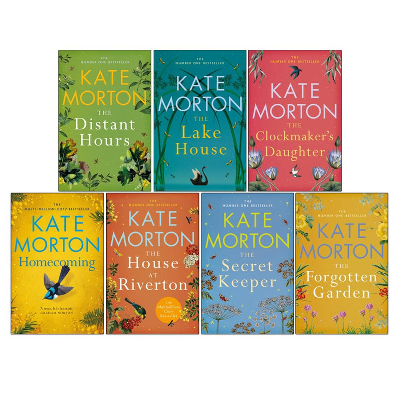 Kate Morton Collection 7 Books Set (The Distant Hours, Lake House, Clockmaker's Daughter, Homecoming, House at Riverton, Secret Keeper and Forgotten Garden) - The Book Bundle