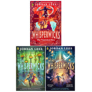 The Whisperwicks Series 3 books collection set by Jordan Lees, fiction paperback, featuring colorful covers and artwork.