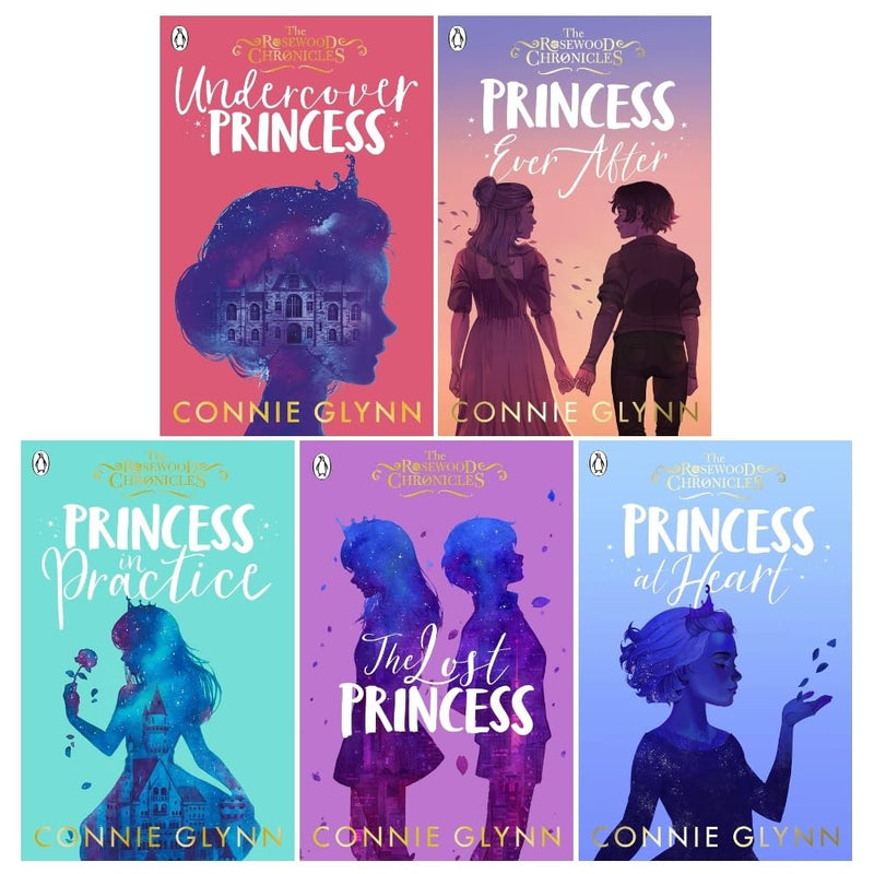 The Rosewood Chronicles 5 Books Collection Set by Connie Glynn (The Lost Princess, Undercover Princess, Princess in Practice, Princess at Heart, Princess Ever After) - The Book Bundle