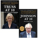 Truss at 10 How Not to be Prime Minister & Johnson at 10 The Inside Story By Anthony Seldon Collection 2 Books Set - The Book Bundle