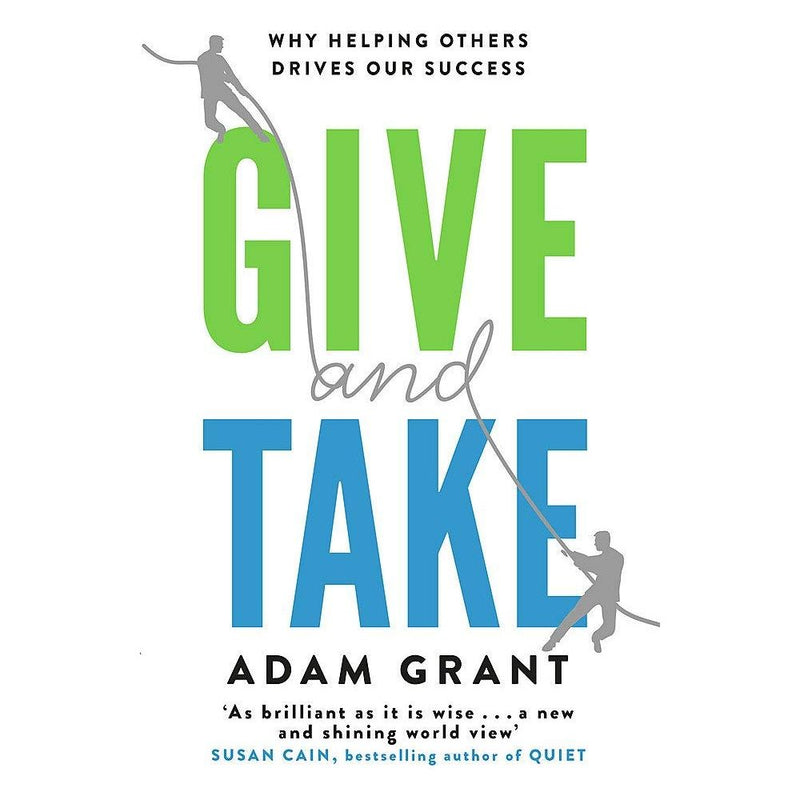 Originals How Non-conformists, Give and Take Why Helping Others by By Adam Grant 2 Books Collection Set - The Book Bundle