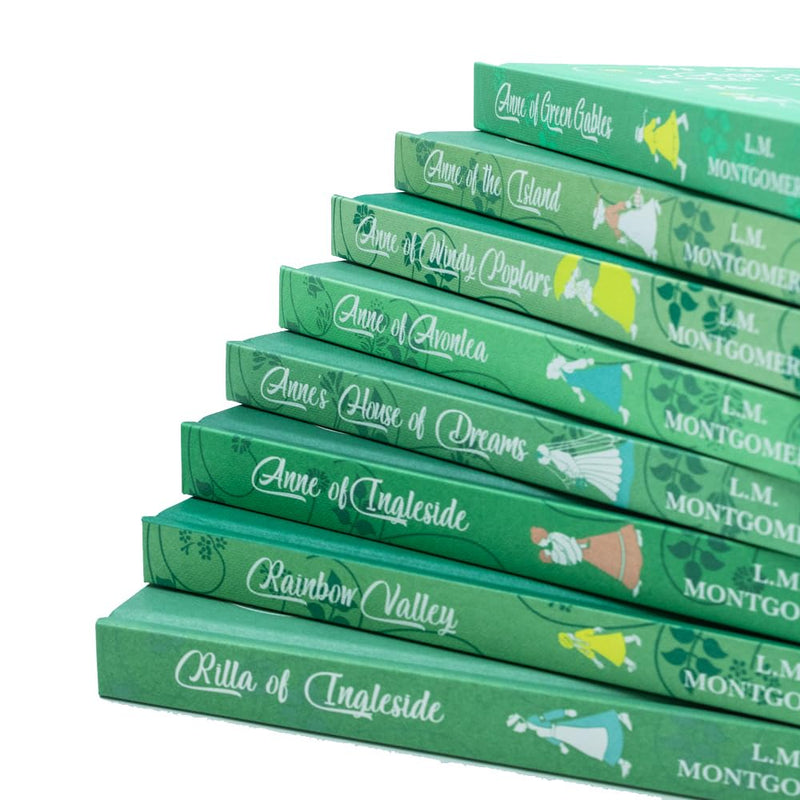 The Complete Collection of Anne of Green Gables 8 Hardback Deluxe Set - The Book Bundle