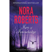 Three paperback fiction books from Nora Roberts' Key Trilogy collection set, featuring colorful covers and key-themed designs.