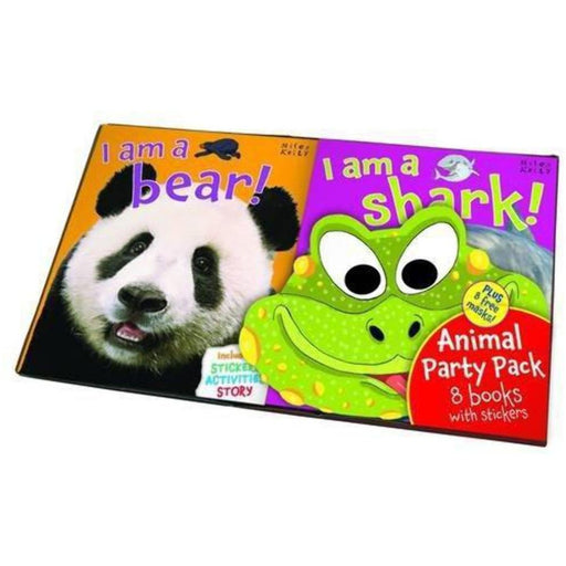 Animal Party Pack For Children (Birthday Reading and Activity Pack - Face Mask Party Pack - Animal Mask) - The Book Bundle