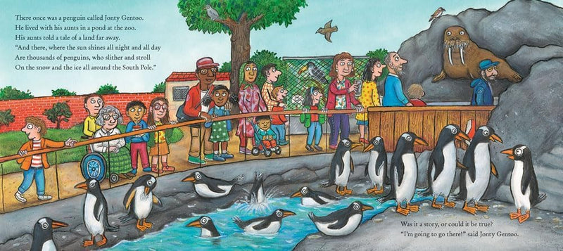 Jonty Gentoo: The Adventures Of A Penguin By Julia Donaldson And Axel Scheffler - Fiction