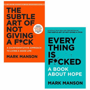 Mark Manson Collection 2 Books Set (The Subtle Art of Not Giving a Fck, Everything Is Fcked) - The Book Bundle