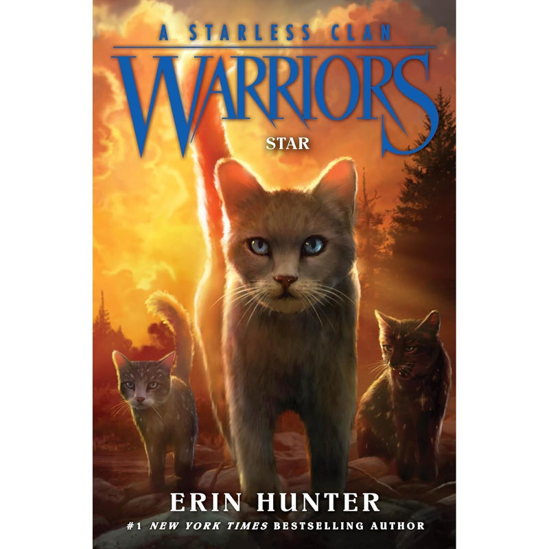 Warriors: A Starless Clan 6 Books Collection Set by Erin Hunter - Fiction - Paperback