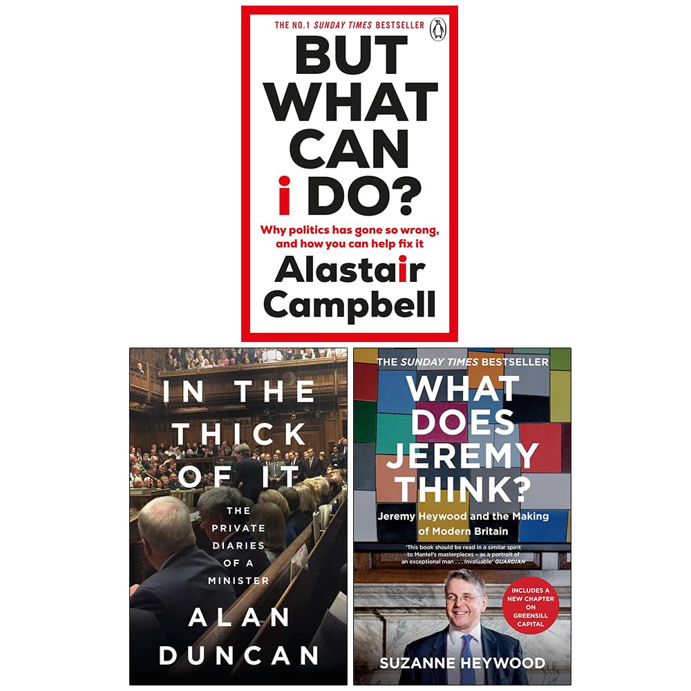 But What Can I Do?, In The Thick of It, What Does Jeremy Think 3 Books ...