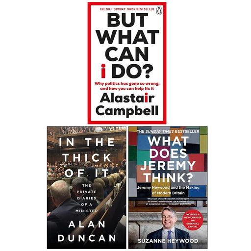 But What Can I Do?, In The Thick of It, What Does Jeremy Think 3 Books Collection Set - The Book Bundle