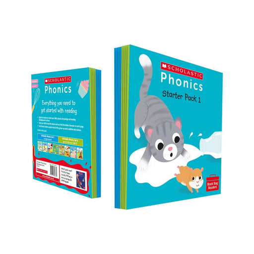Scholastic Phonics for Little Wandle: Starter Pack 1. Decodable Phonic Books for Ages 4 6 (Phonics Book Bag Readers) - The Book Bundle