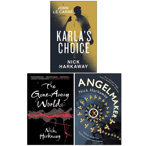 Nick Harkaway Collection 3 Books Set (Karla's Choice, The Gone-Away World & Angelmaker) - The Book Bundle