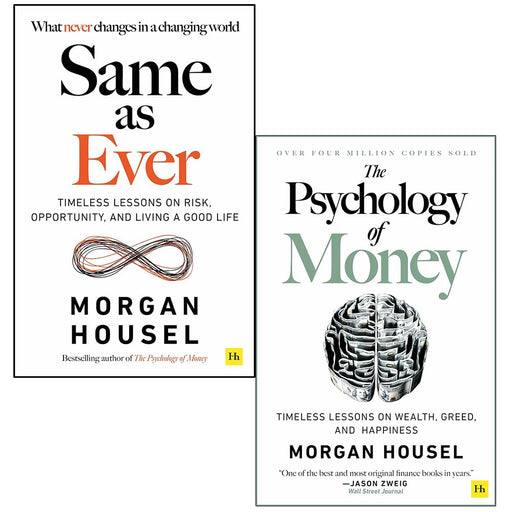 Morgan Housel Collection 2 Books Set (Same as Ever & The Psychology of Money) - The Book Bundle