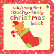 Usborne Baby's Very First Collection 3 Books Set By Fiona Watt (Baby's Very First Touchy-feely Book,Animals & Christmas Book) - The Book Bundle