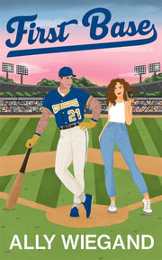 Chicago Heartbreakers Series 3 books by Ally Wiegand, including First Base, Going for Two, and Triple Play, published by Embla Books.