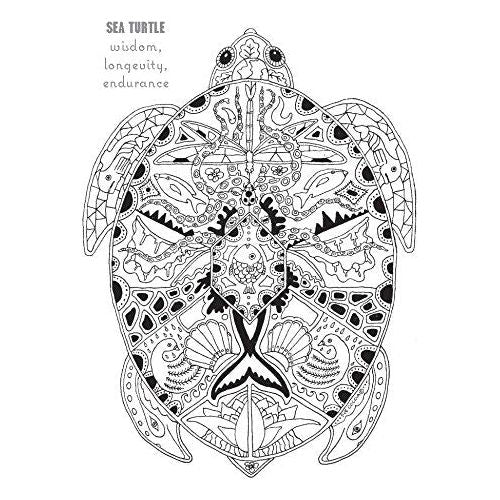 Colour Yourself to Calmness Postcard Book: 20 animal images by Sue Coccia HB - The Book Bundle