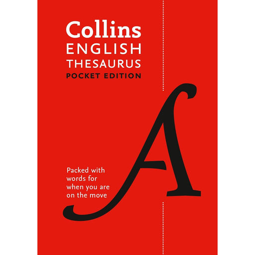 English Pocket Thesaurus: The perfect portable thesaurus (Collins Pocket Dictionaries) by Collins Dictionaries - The Book Bundle