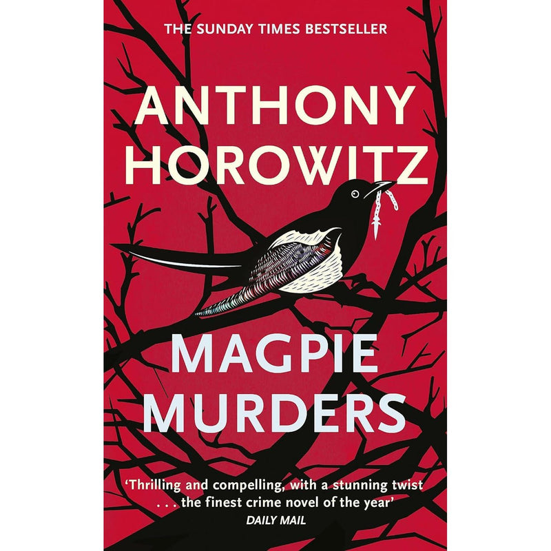 Anthony Horowitz Collection 3 Books Set The Word Is Murder, The Sentence is Death, Magpie Murders - The Book Bundle