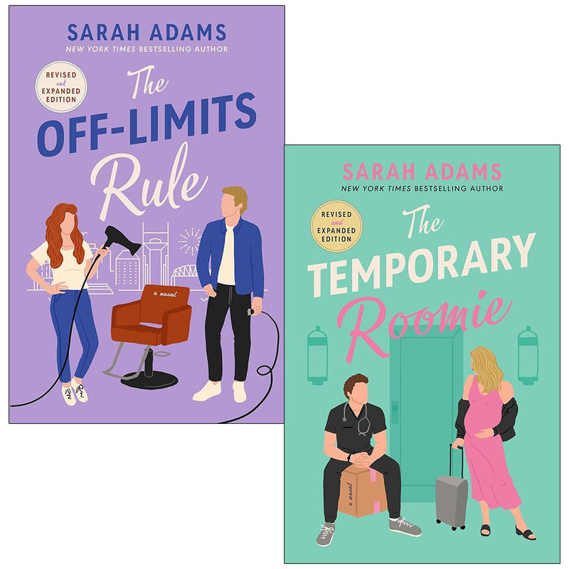 It Happened in Nashville Series 2 Books Collection Set By Sarah Adams (The Off-Limits Rule and The Temporary Roomie) - The Book Bundle
