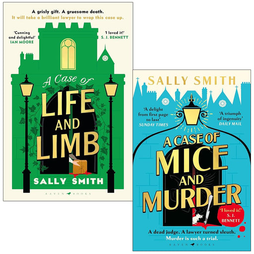 The Trials of Gabriel Ward Series 2 Books Collection Set By Sally Smith (A Case of Life and Limb and A Case of Mice and Murder) - The Book Bundle