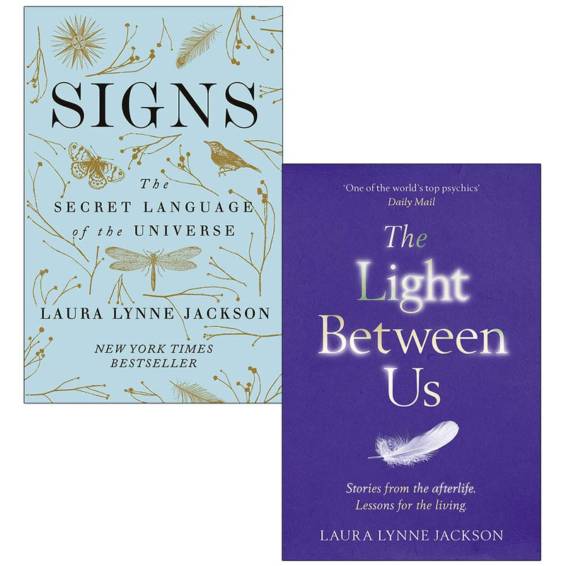 Signs, The Light Between Us 2 Books Collection Set By Laura Lynne Jackson - The Book Bundle