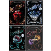 The Lightlark Series 4 Books Collection Set By Alex Aster (Nightbane, Sky Shade, Lightlark & Crowntide) - The Book Bundle