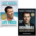 Tony Robbins 2 Books Collection Set (Life Force & Unshakeable: Your Guide to Financial Freedom) - The Book Bundle