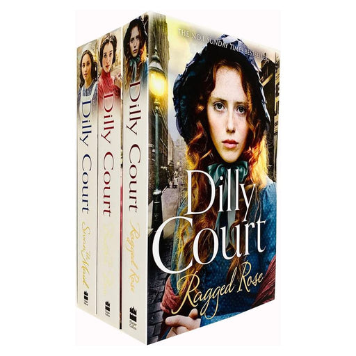 Dilly Court Collection 3 Books Set (Ragged Rose, The Swan Maid, The Button Box) - The Book Bundle