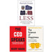 Less Stop Buying So Much Rubbish, The CEO Speaks and The Science of Happiness 3 Books Collection Set - The Book Bundle