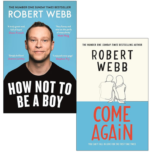 How Not To Be a Boy & Come Again By Robert Webb 2 Books Collection Set - The Book Bundle