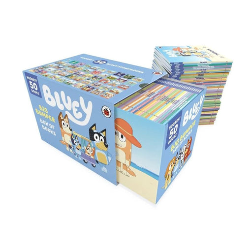 Bluey 50 Books Collection Box Set by The Official Bluey Authors, Ladybird Books Ltd. paperback fiction books