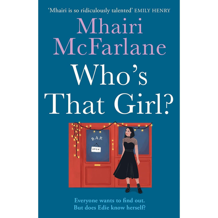 Edie Thompson Series 2 Books Collection Set By Mhairi McFarlane (Who's That Girl & You Belong with Me) - The Book Bundle