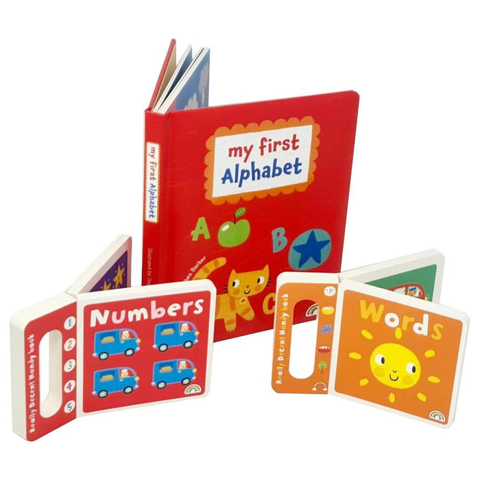 My First Board Book Collection 3 Books Set (Alphabet Numbers & Words, Colours & Seasons) - The Book Bundle