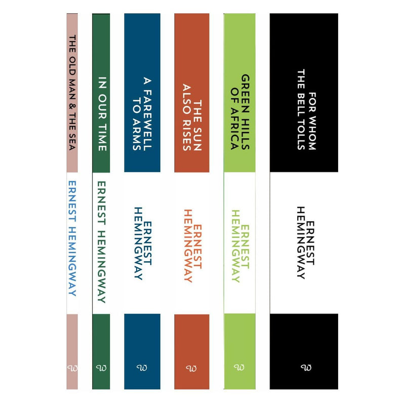 Ernest Hemingway Collection 6 book set (For Whom The Bell Tolls, A Farewell To Arms) - The Book Bundle