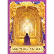 Multicolor Angel Answers Oracle Card Deck by Radleigh Valentine featuring 44 cards for illuminating life's questions.