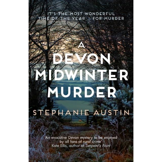 Six paperback Devon Mysteries collection by Stephanie Austin, featuring fiction books with colorful cover art.
