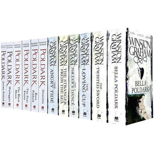 Poldark Complete Collection by Winston Graham Series Books 1 - 12 Gift Box Set - The Book Bundle